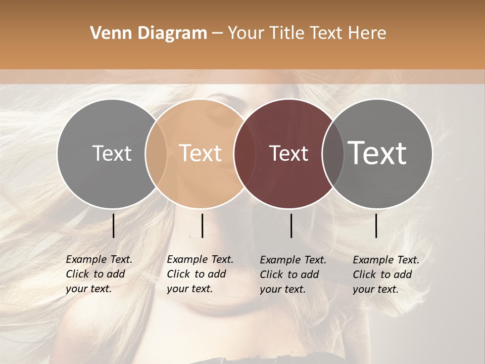 Woman Hair PowerPoint Template