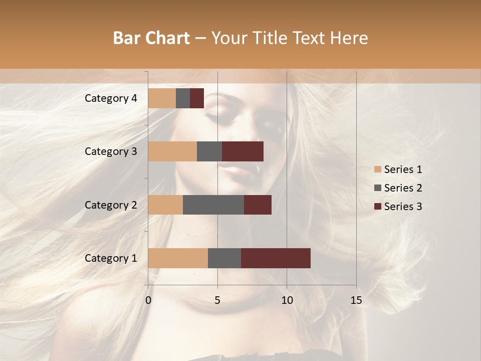 Woman Hair PowerPoint Template