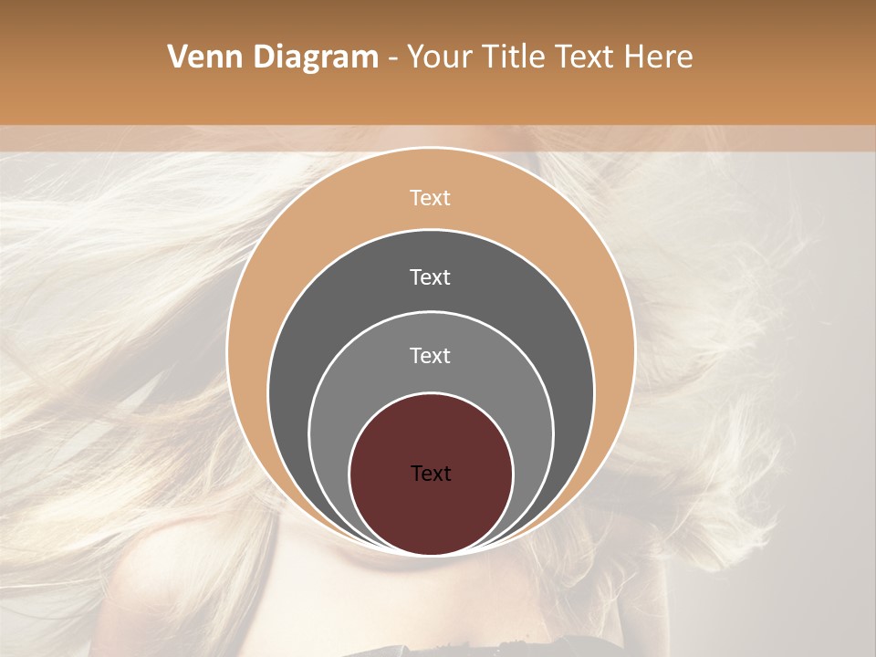 Woman Hair PowerPoint Template