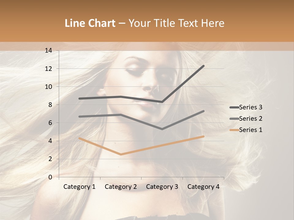 Woman Hair PowerPoint Template