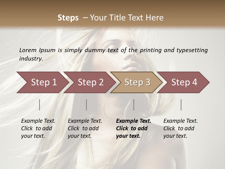 Fashion Shine White PowerPoint Template