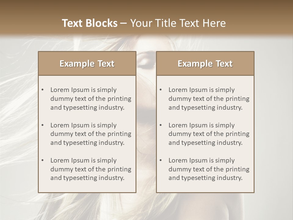 Fashion Shine White PowerPoint Template