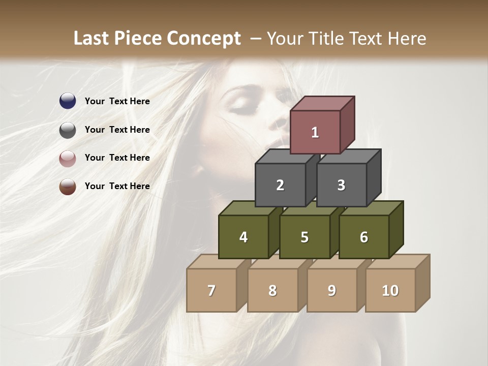 Fashion Shine White PowerPoint Template