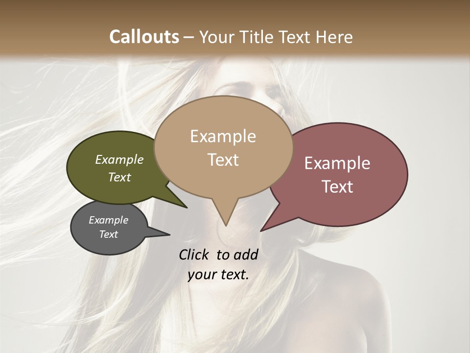 Fashion Shine White PowerPoint Template