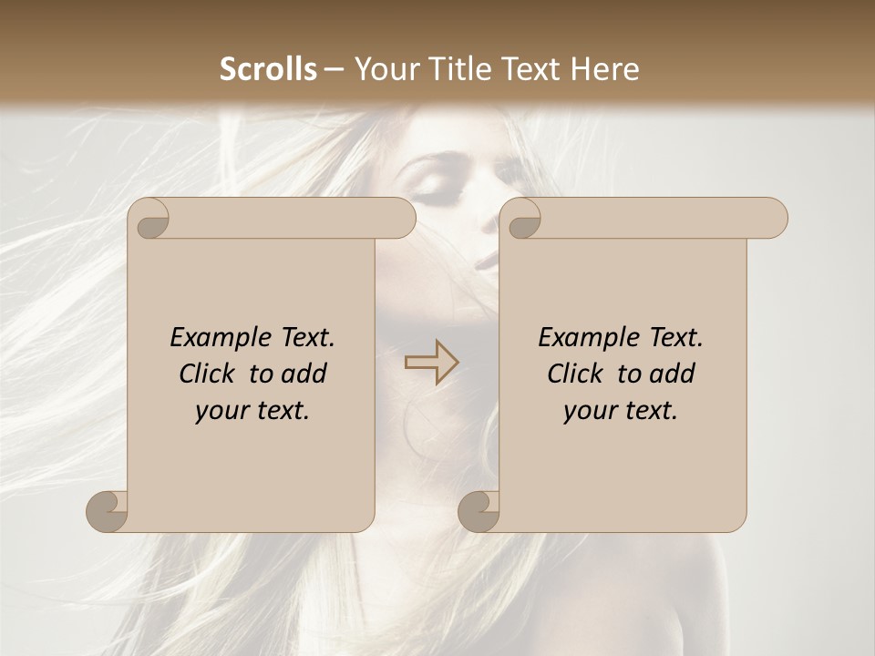 Fashion Shine White PowerPoint Template
