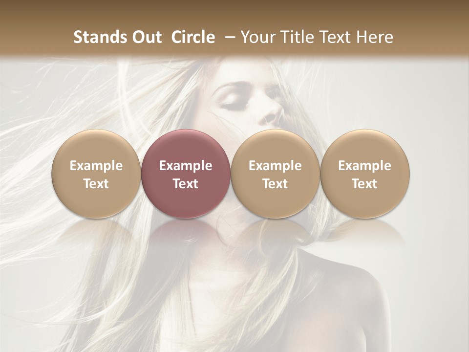 Fashion Shine White PowerPoint Template