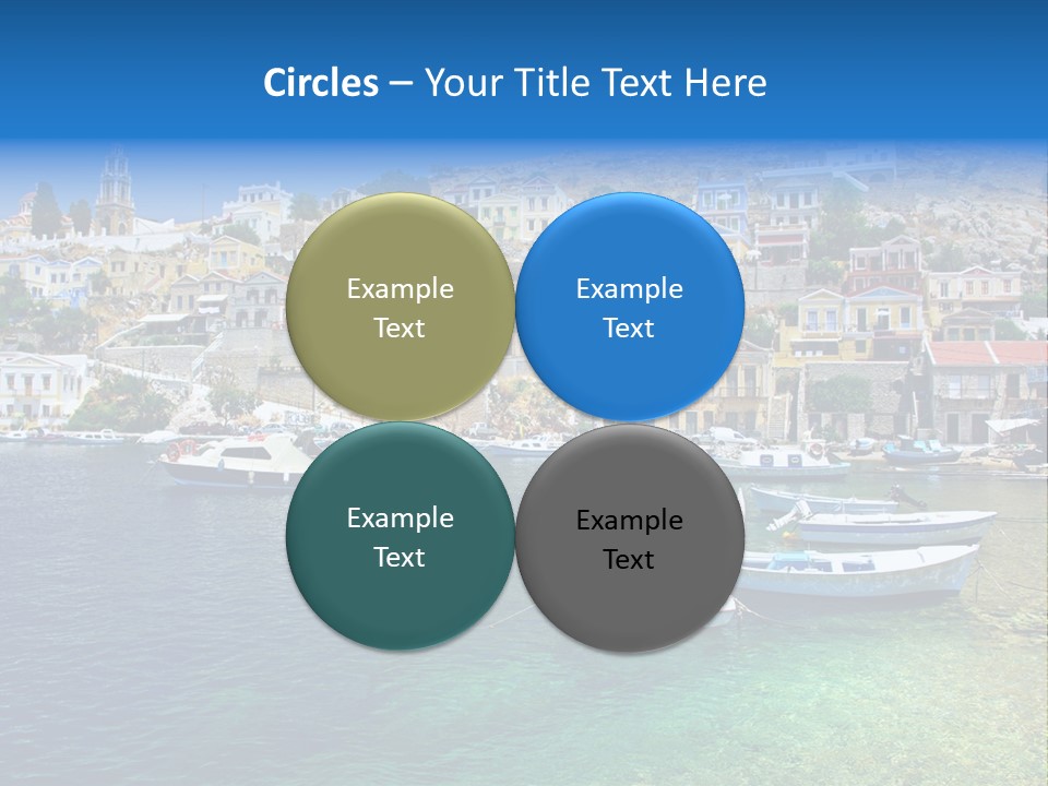 Greek Islands PowerPoint Template