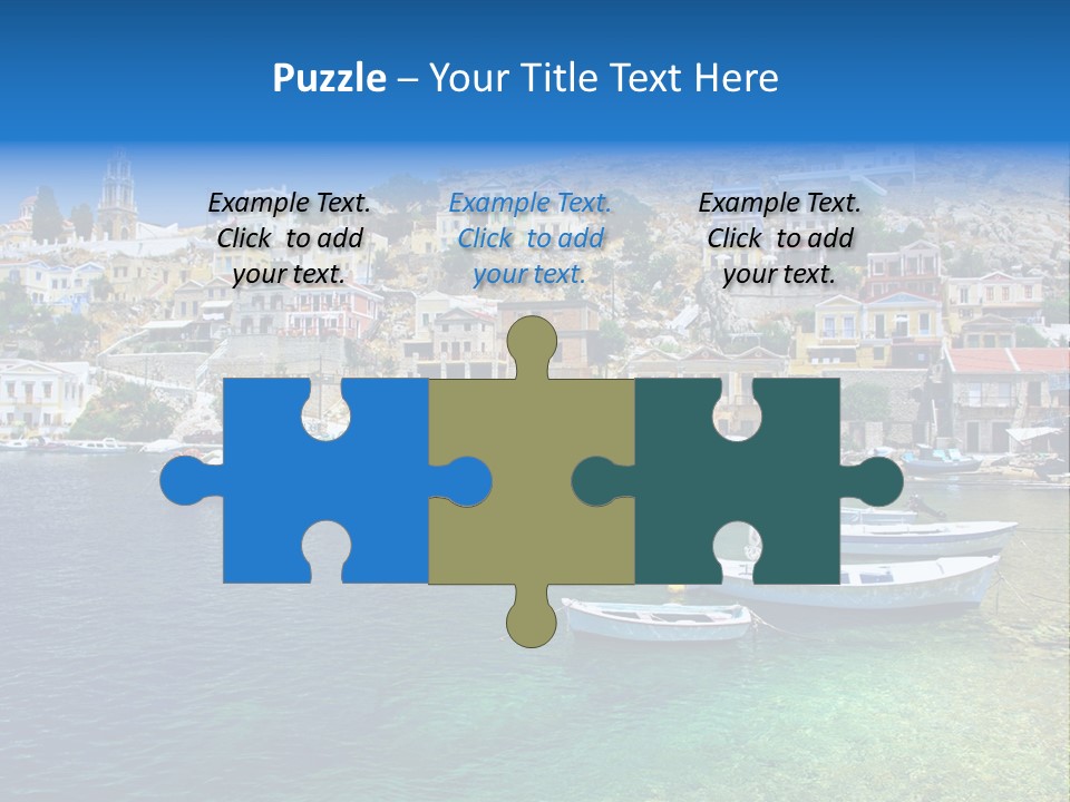 Greek Islands PowerPoint Template