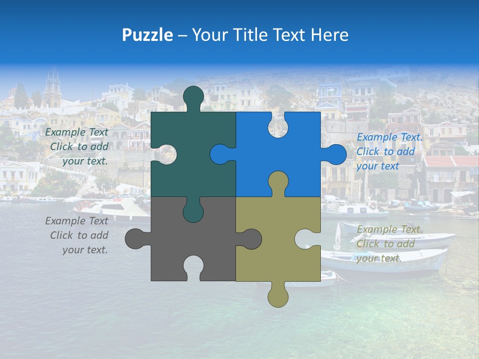 Greek Islands PowerPoint Template