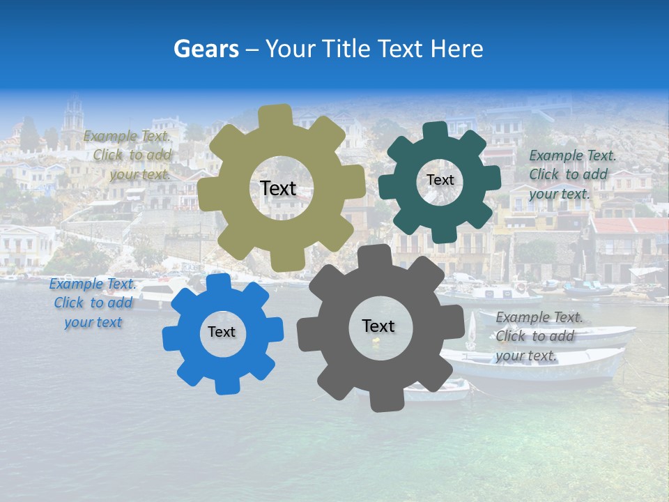 Greek Islands PowerPoint Template