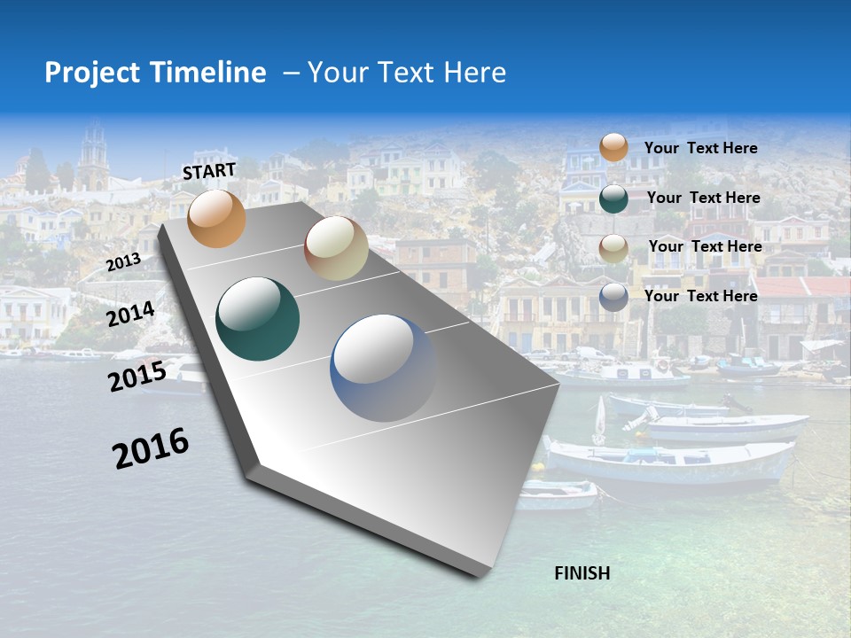 Greek Islands PowerPoint Template