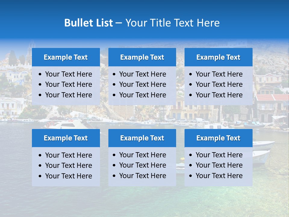 Greek Islands PowerPoint Template