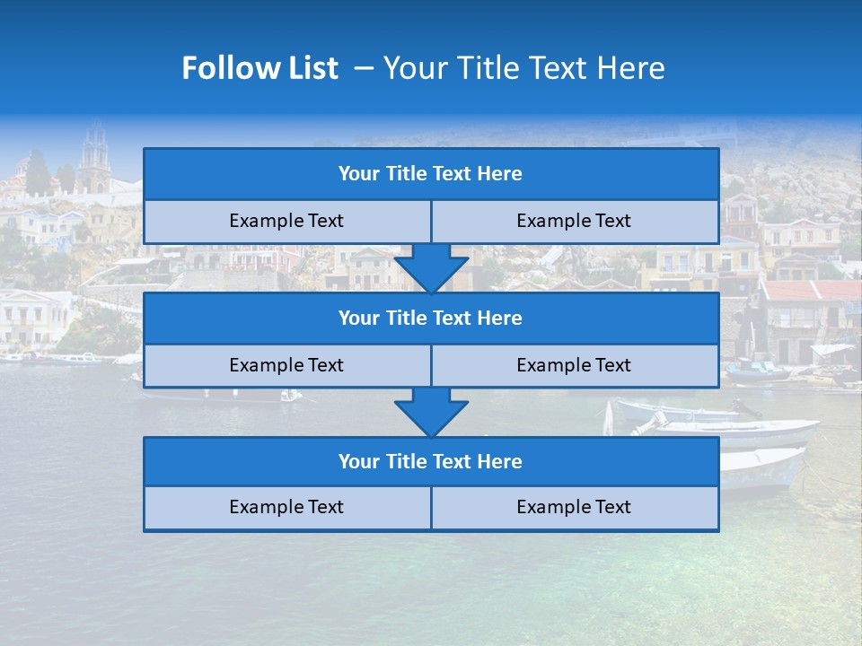 Greek Islands PowerPoint Template