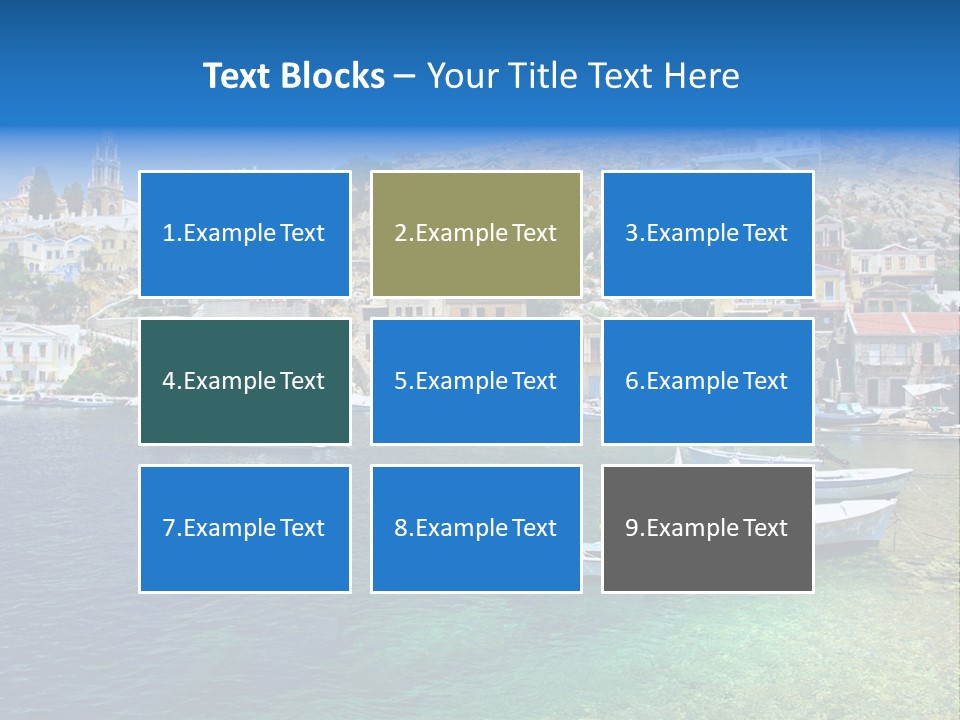Greek Islands PowerPoint Template