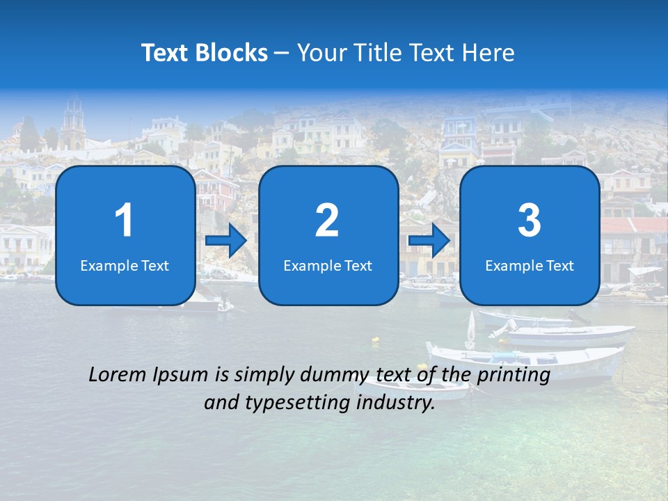 Greek Islands PowerPoint Template