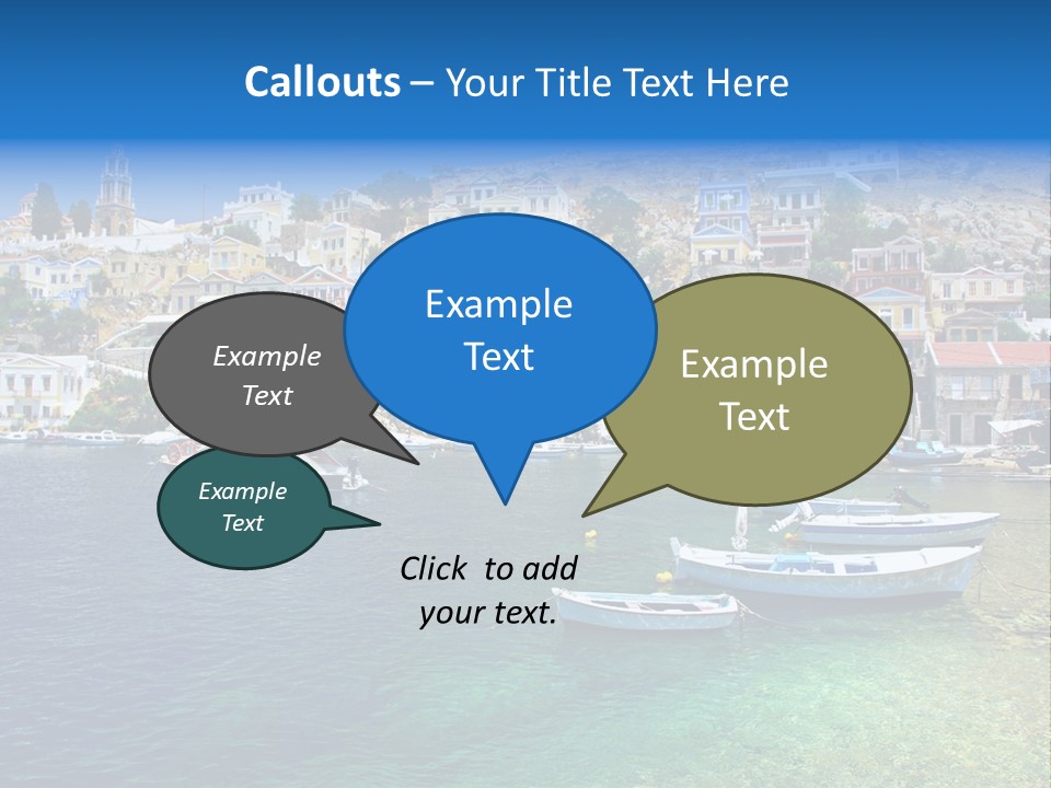 Greek Islands PowerPoint Template