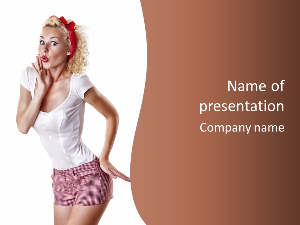 Flyer Retro PowerPoint Template