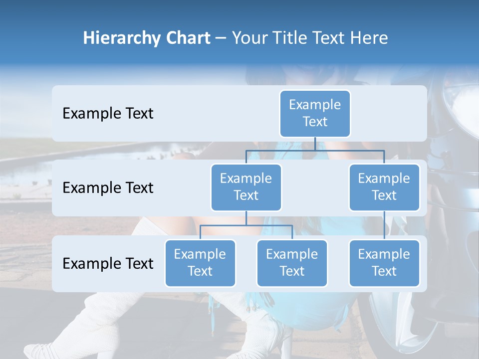 Summer Business Babe PowerPoint Template