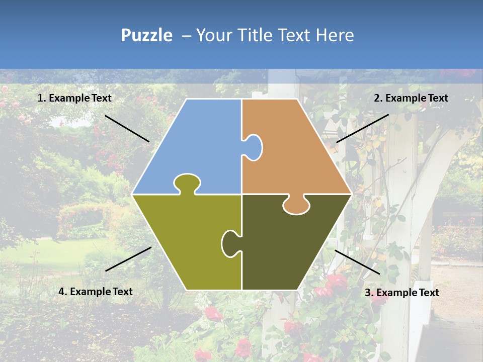 Plant Luxury Flora PowerPoint Template