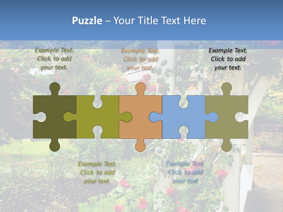 Plant Luxury Flora PowerPoint Template