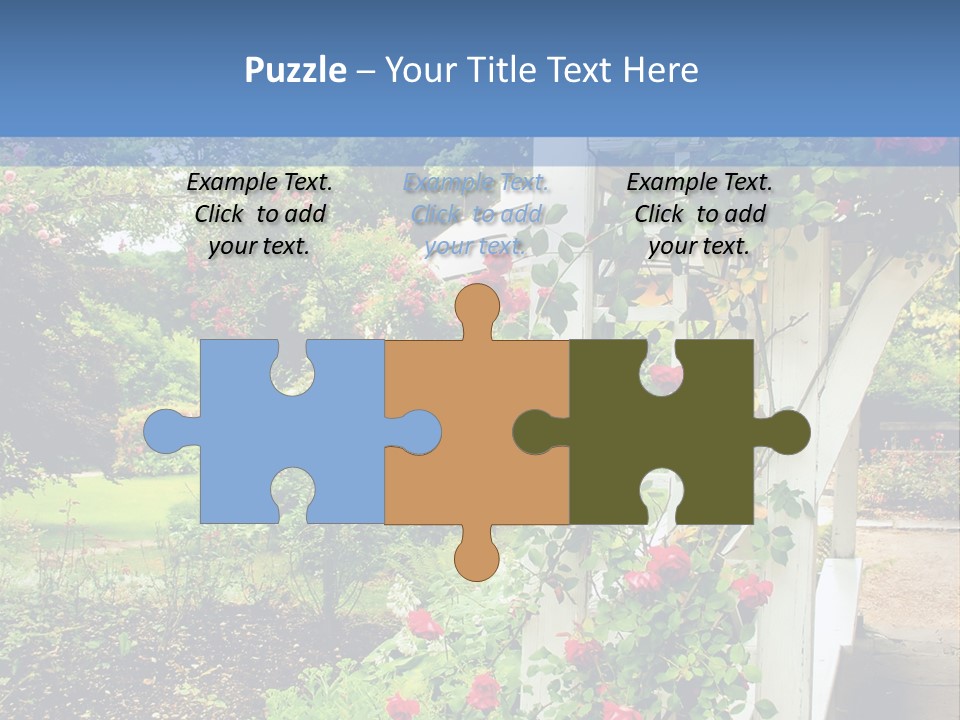 Plant Luxury Flora PowerPoint Template