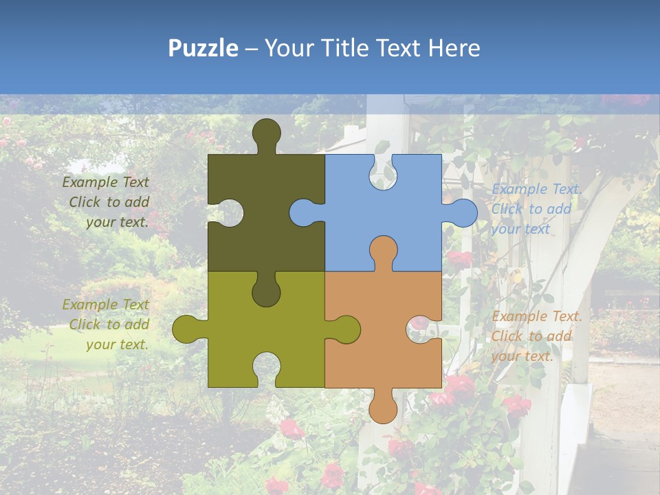 Plant Luxury Flora PowerPoint Template