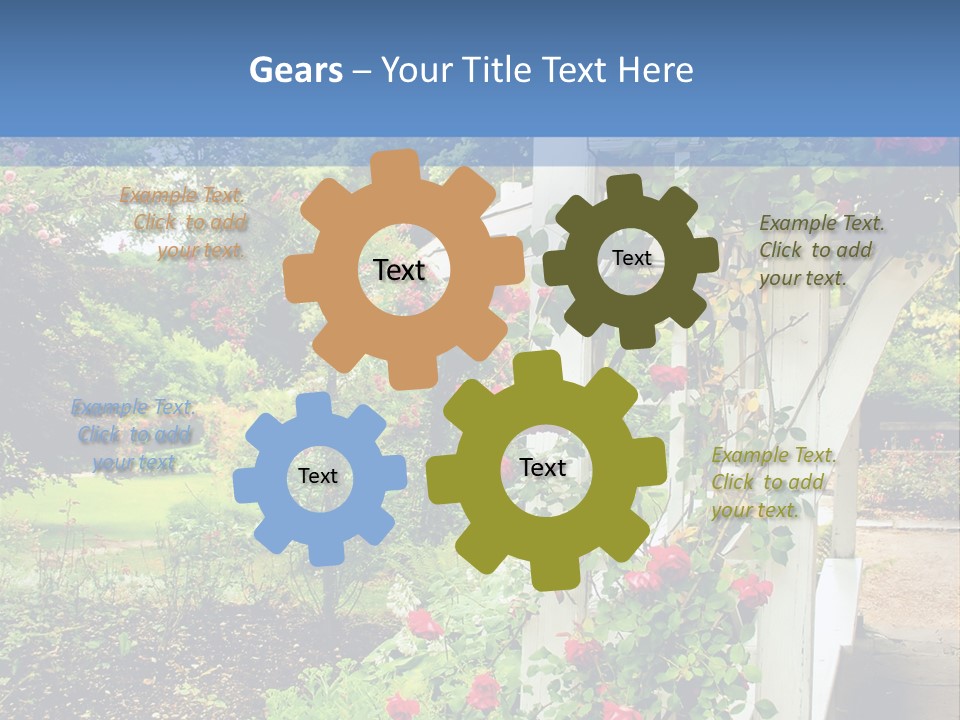 Plant Luxury Flora PowerPoint Template