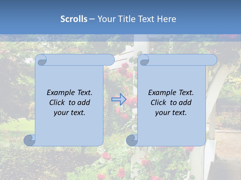 Plant Luxury Flora PowerPoint Template