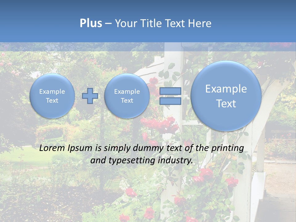 Plant Luxury Flora PowerPoint Template