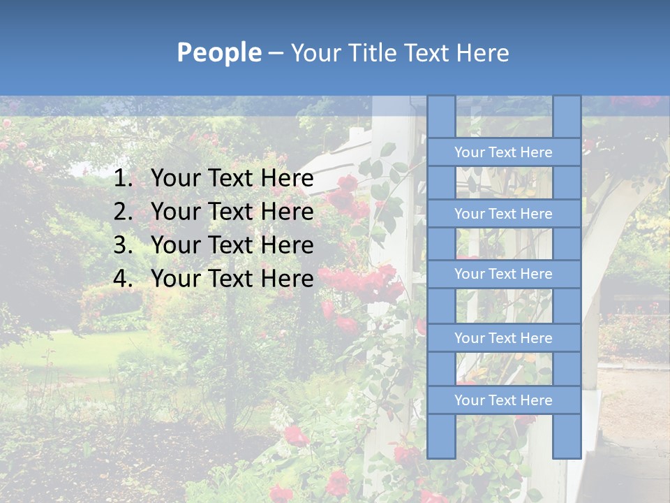Plant Luxury Flora PowerPoint Template