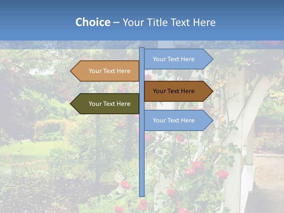 Plant Luxury Flora PowerPoint Template