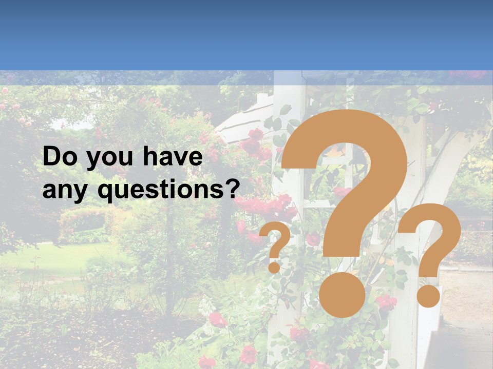 Plant Luxury Flora PowerPoint Template