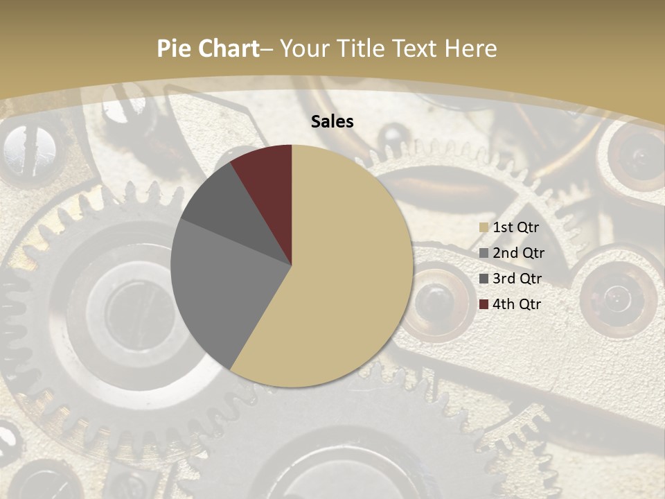 Clockwork Mechanism PowerPoint Template