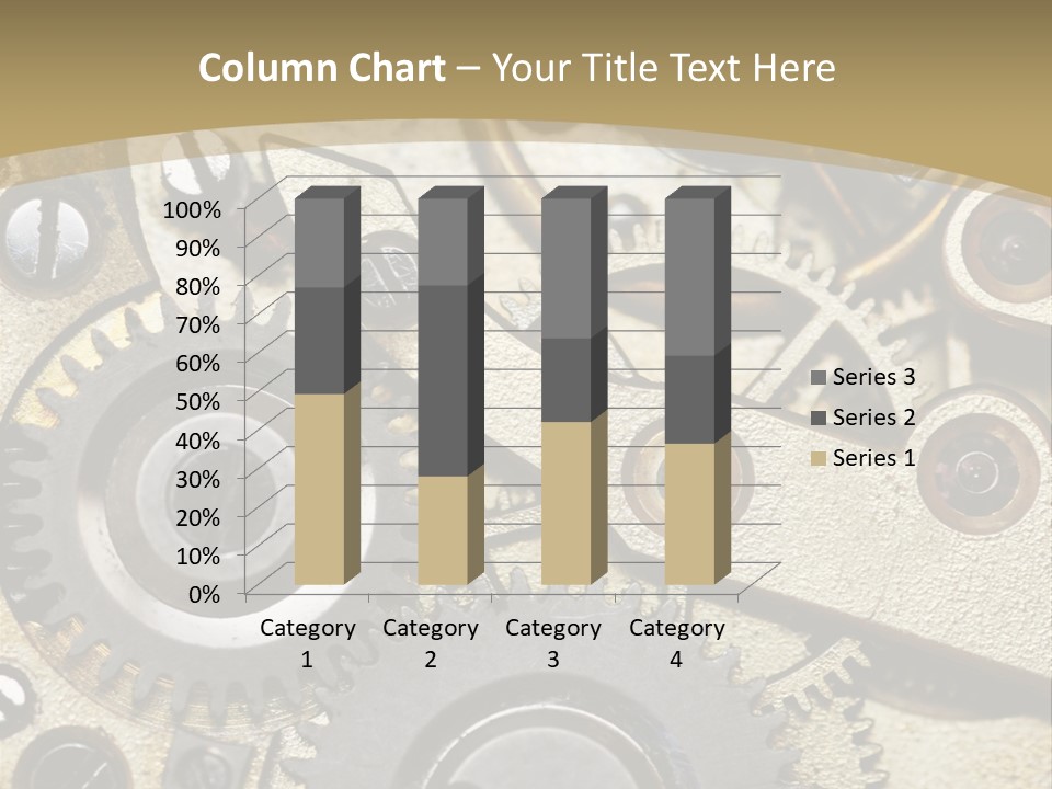 Clockwork Mechanism PowerPoint Template