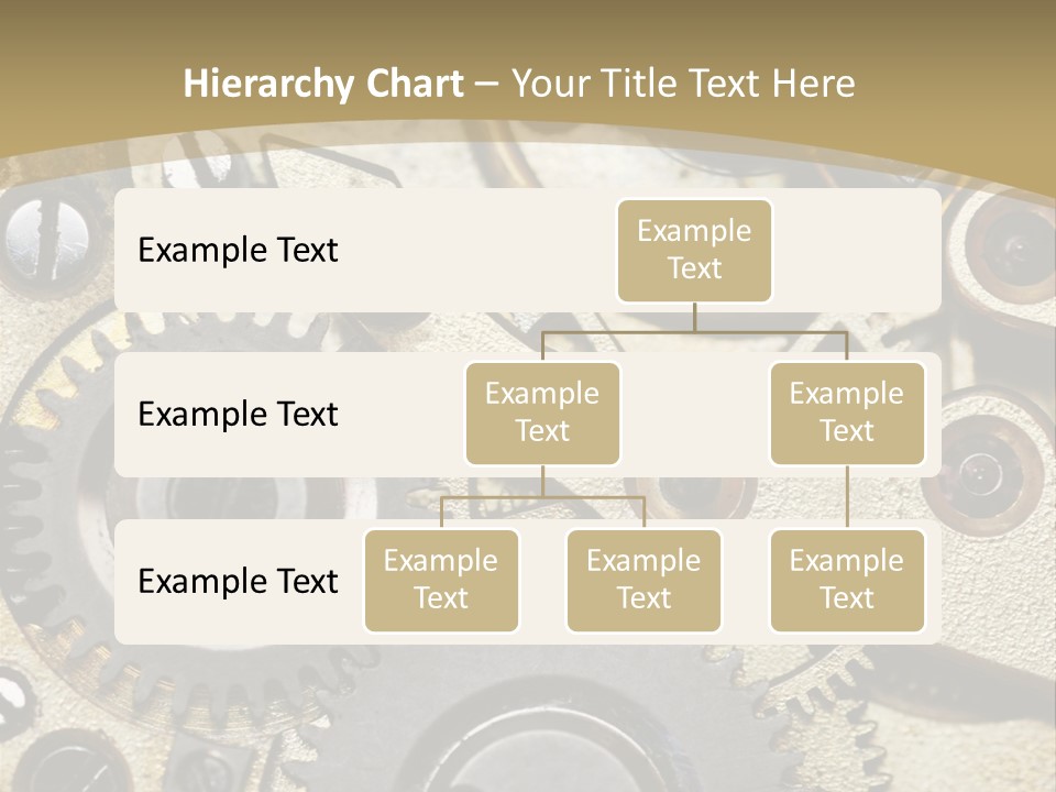 Clockwork Mechanism PowerPoint Template
