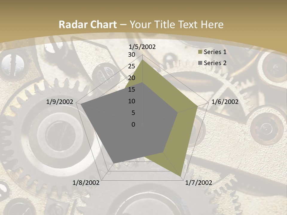 Clockwork Mechanism PowerPoint Template