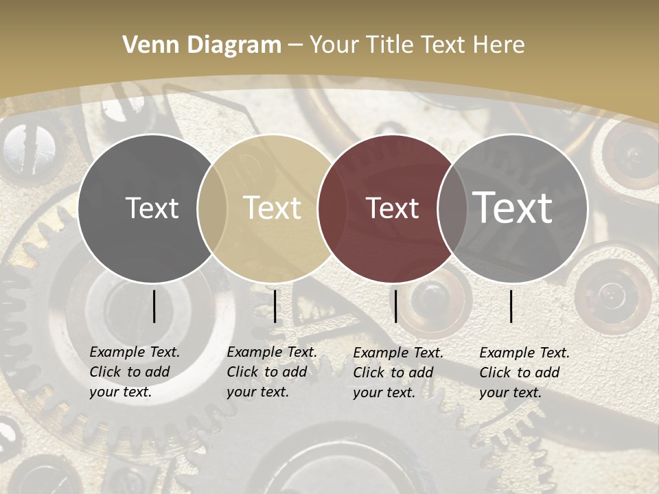 Clockwork Mechanism PowerPoint Template