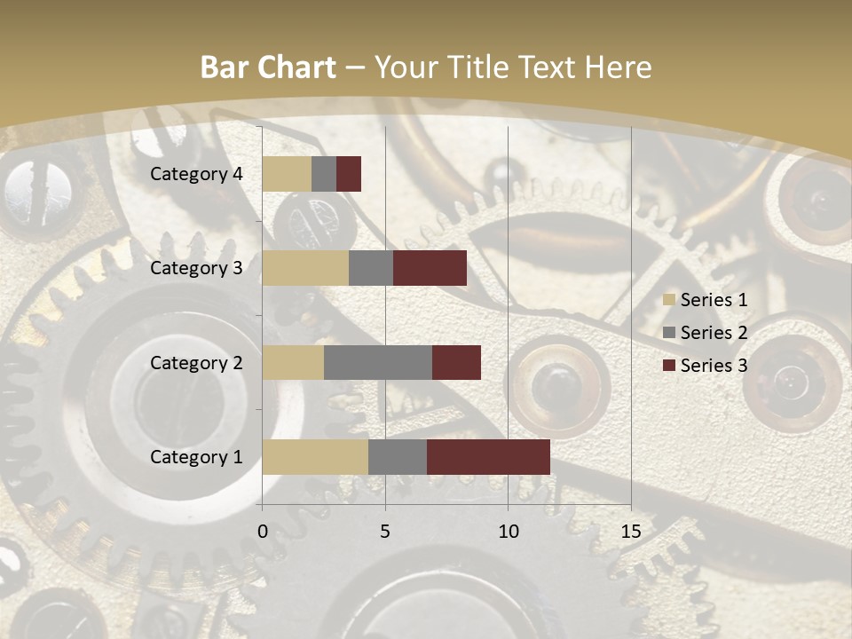 Clockwork Mechanism PowerPoint Template