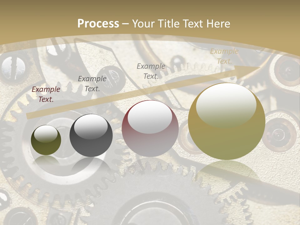 Clockwork Mechanism PowerPoint Template