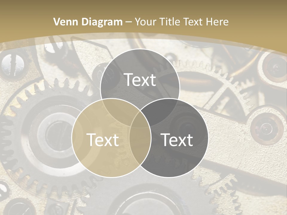 Clockwork Mechanism PowerPoint Template
