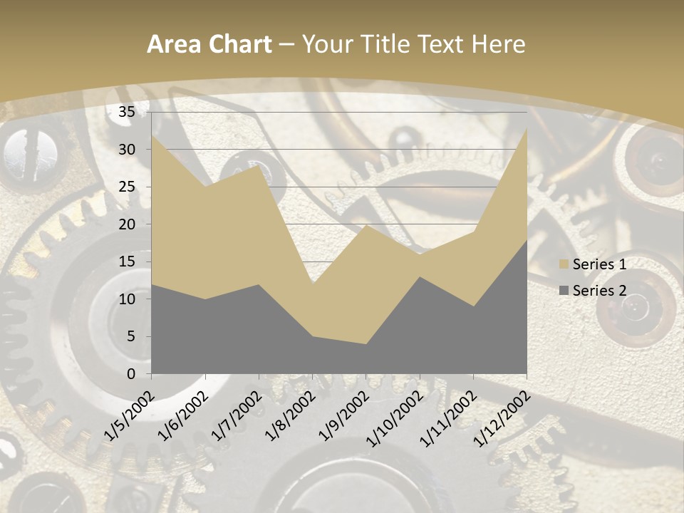 Clockwork Mechanism PowerPoint Template