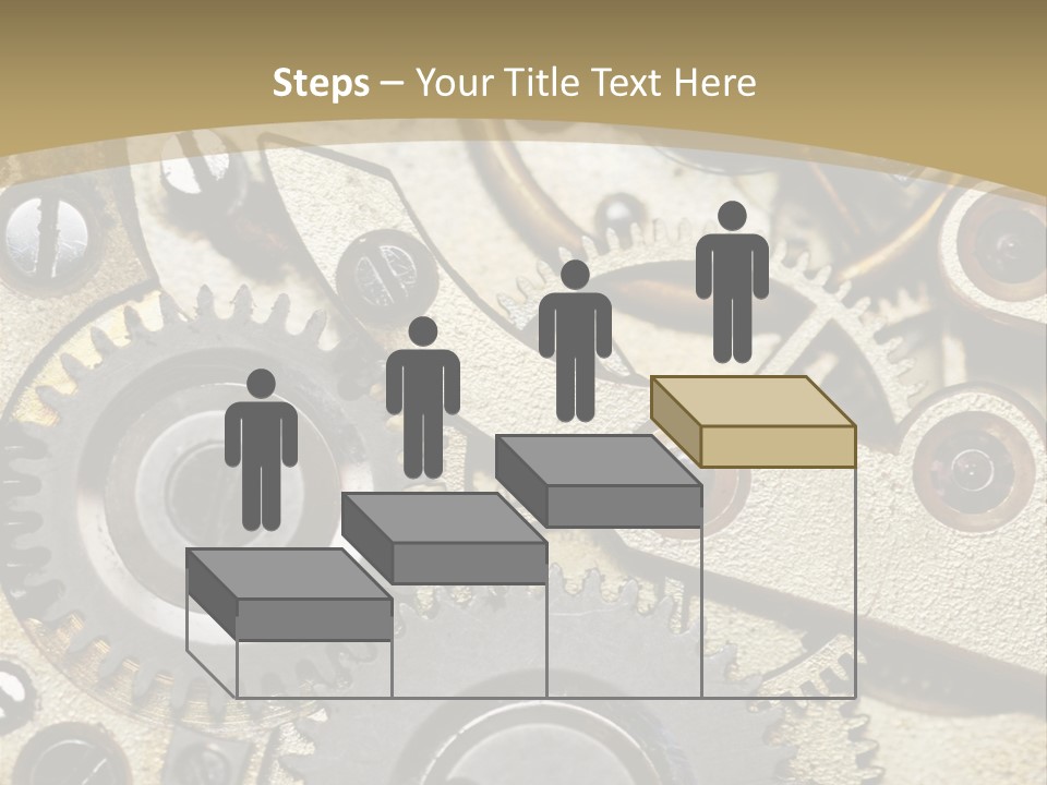 Clockwork Mechanism PowerPoint Template