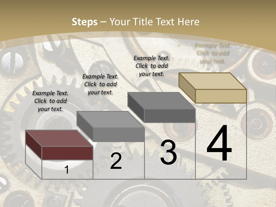 Clockwork Mechanism PowerPoint Template