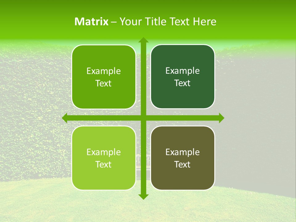 Garden Hedges PowerPoint Template