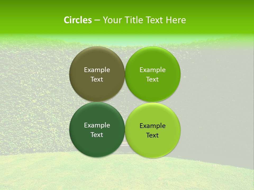 Garden Hedges PowerPoint Template