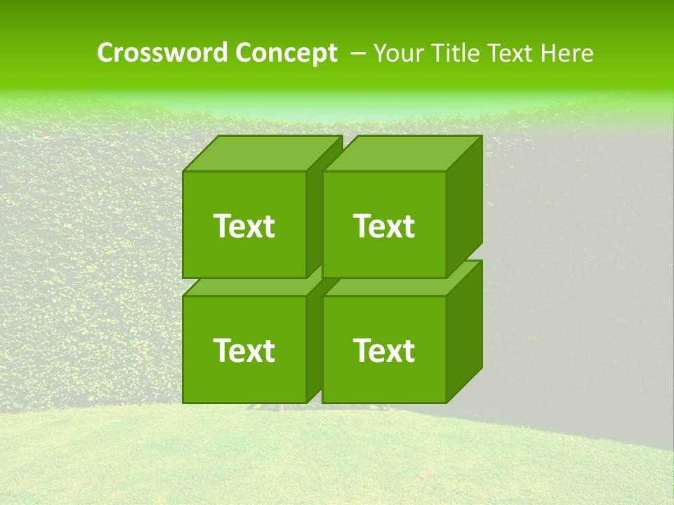 Garden Hedges PowerPoint Template