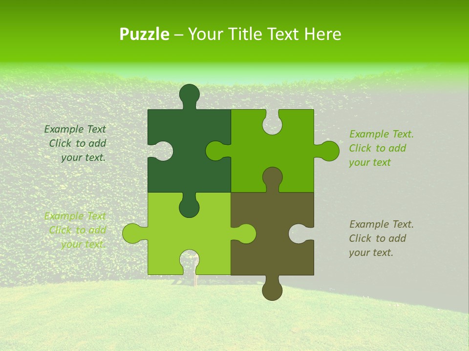 Garden Hedges PowerPoint Template