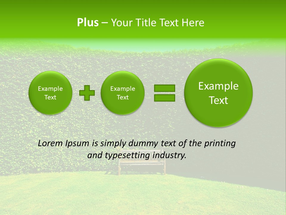 Garden Hedges PowerPoint Template