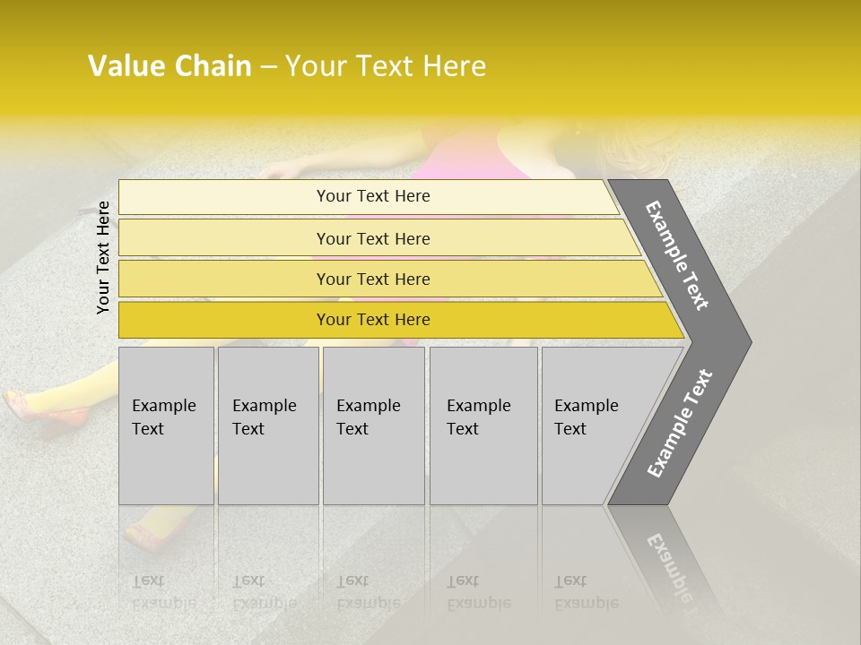 Graffiti Beautiful Young PowerPoint Template