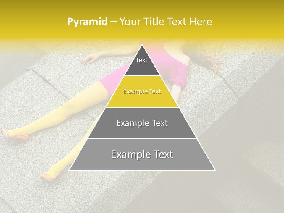 Graffiti Beautiful Young PowerPoint Template